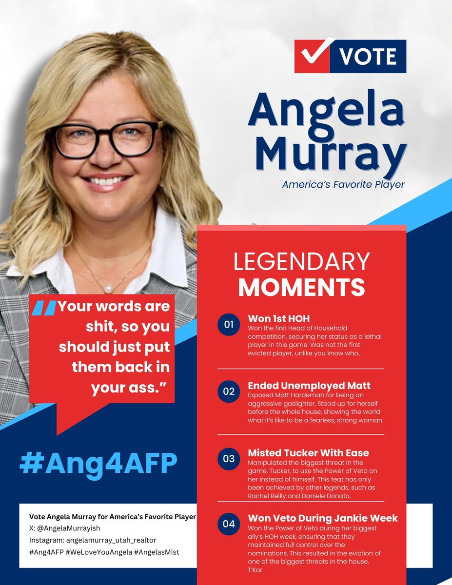 bigbrotherbeach's tweet photo. ANGELA FOR AFP #BB26 #BBAFP #AFP https://t.co/uUcCK7ioNx