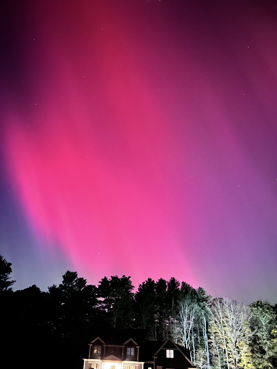 Natick, MA #northernlights