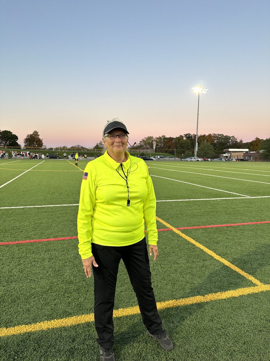 It’s only fitting during PIAA officials appreciation week we thank and honor Sue Yingling. Tonight she officiated the last game of her 50 year career. Thanks for your commitment and dedication!! #PIAAOfficials #ThankYouOfficials