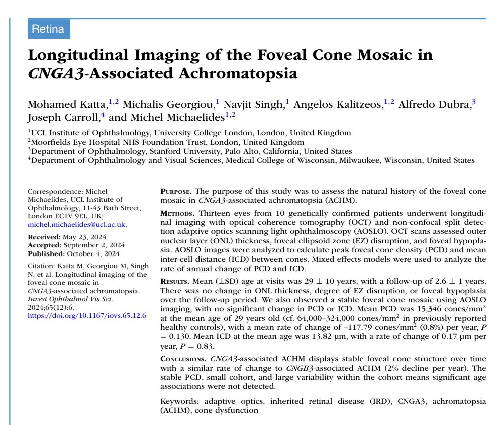 Michalis Georgiou, MD, PhD tweet media