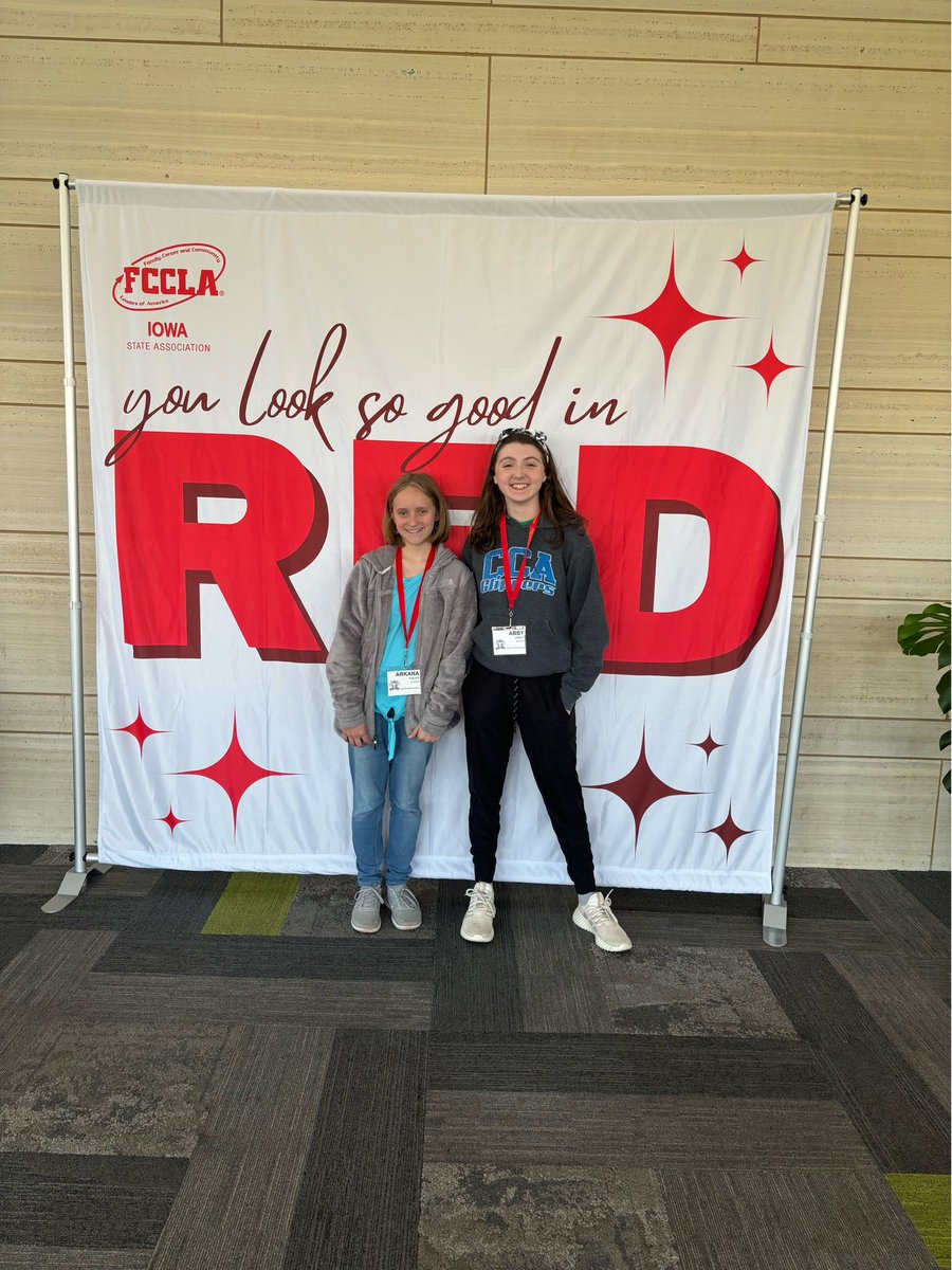 CCAHS's tweet photo. Family, Career and Community Leaders of America (FCCLA) students went to the Fall Leadership Rally at Kirkwood. Students learned about leadership, career exploration, community service, & empowering students. They represented our school well! ๐๐ค
#raisethesails #OneFleet https://t.co/UlZCycnAt8