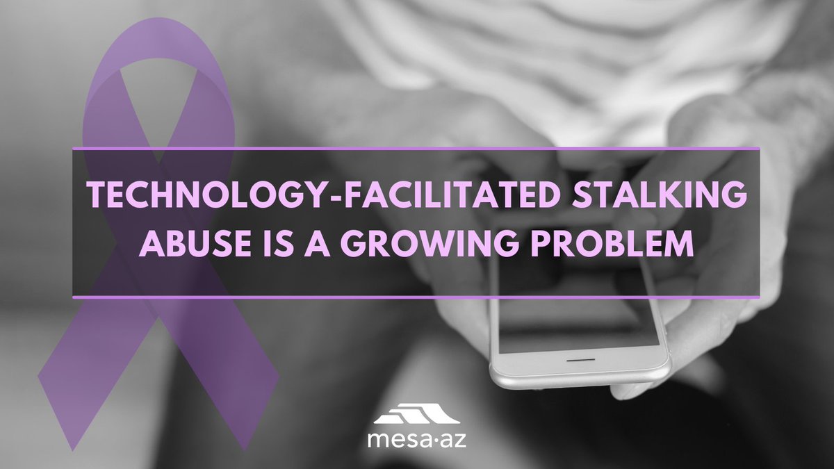 Digital abuse and tech-facilitated stalking, like using tracking devices on cars or threatening to share intimate photos, are used to track, monitor, harass, humiliate, and hurt domestic violence victims.

Reach out to a local victim advocate at <a href="/ACESDV/">ACESDV</a>: my.mesaaz.gov/47WjVHR