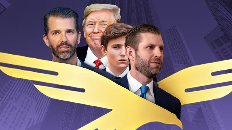 Cryptoviet84's tweet photo. Ông Donald Trump, cùng với ba người con trai của mình, đã giới thiệu dự án ​​tài chính phi tập trung (DeFi) có tên là World Liberty Finance, dự kiến ​​sẽ bán token đầu tiên vào tuần tới. #defi #tiendientu #trump https://t.co/sHRCQruAwj
