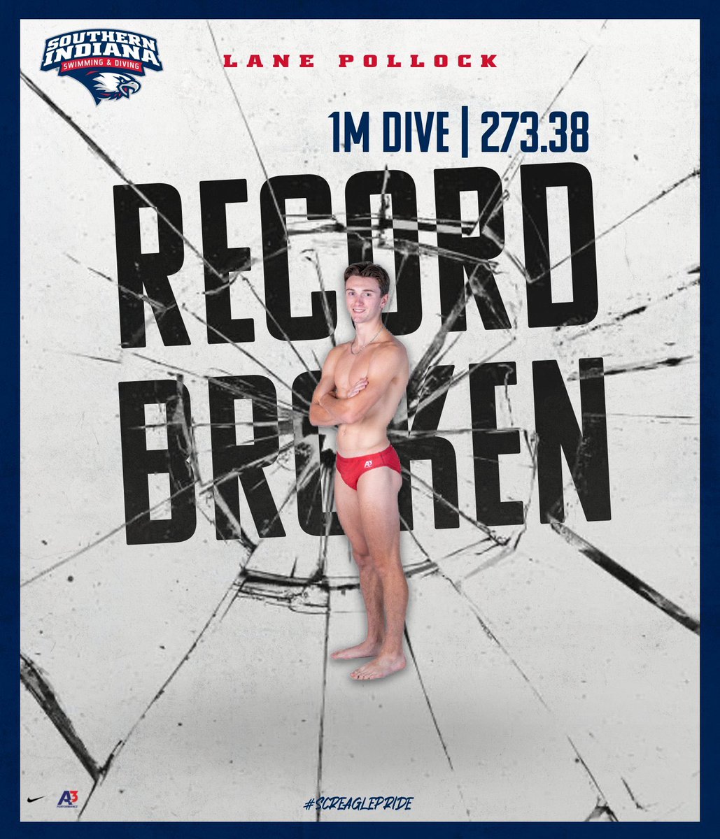 usi_swimdive's tweet photo. BIG DAY for the Screags!!
4️⃣ School Records DESTROYED while on our way to BIG wins over Valpo in our first time meet of the season! 
#screaglepride🦅 #justthebeginning 
@USIAthletics https://t.co/00qXZp6j14