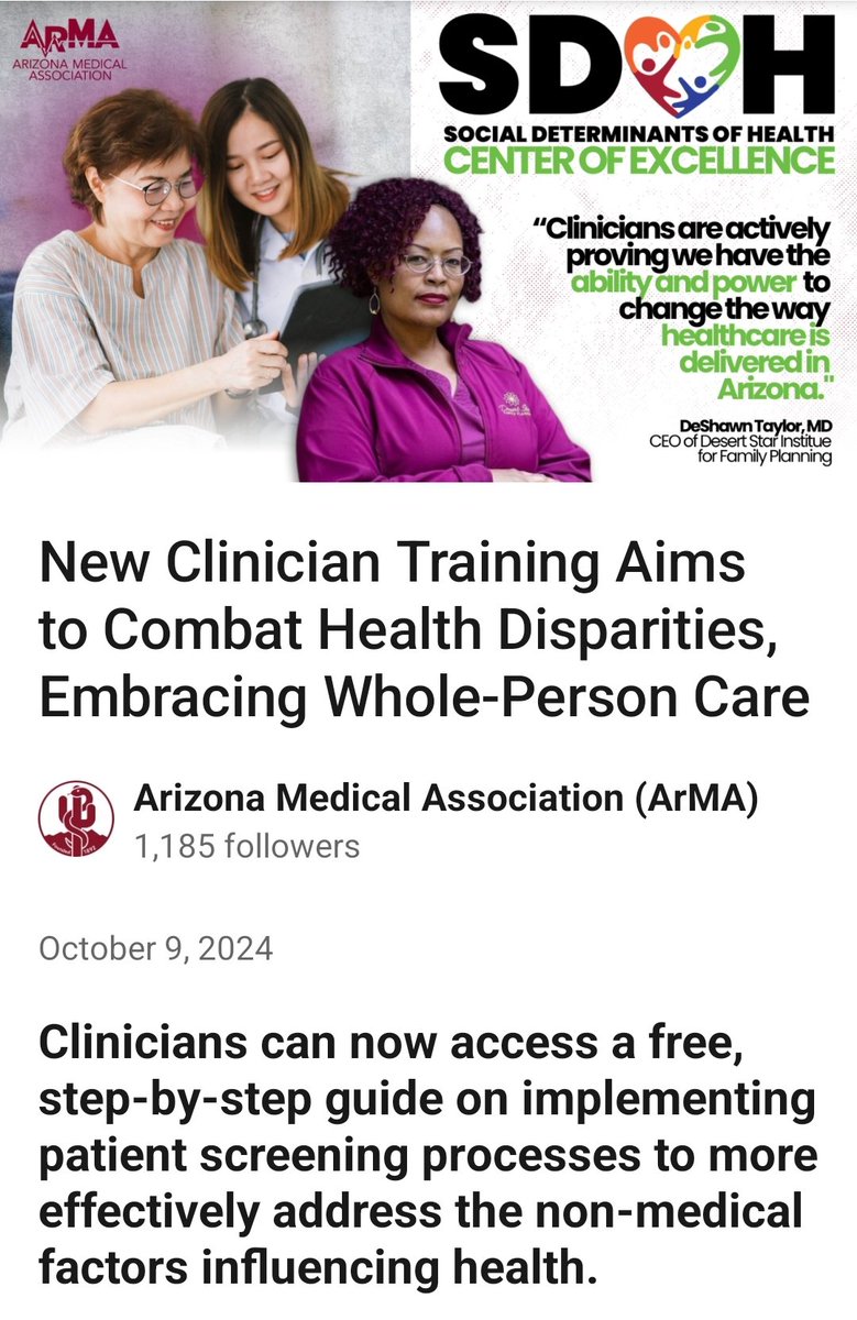 DesertStarFP's tweet photo. We know that our patients need us to be more than clinical providers. We provide care that is highly stigmatized and politicized. We show up in excellence to serve populations that historically face barriers to care and experience trauma at the hands of our health care system. https://t.co/iVbqNAnsA7