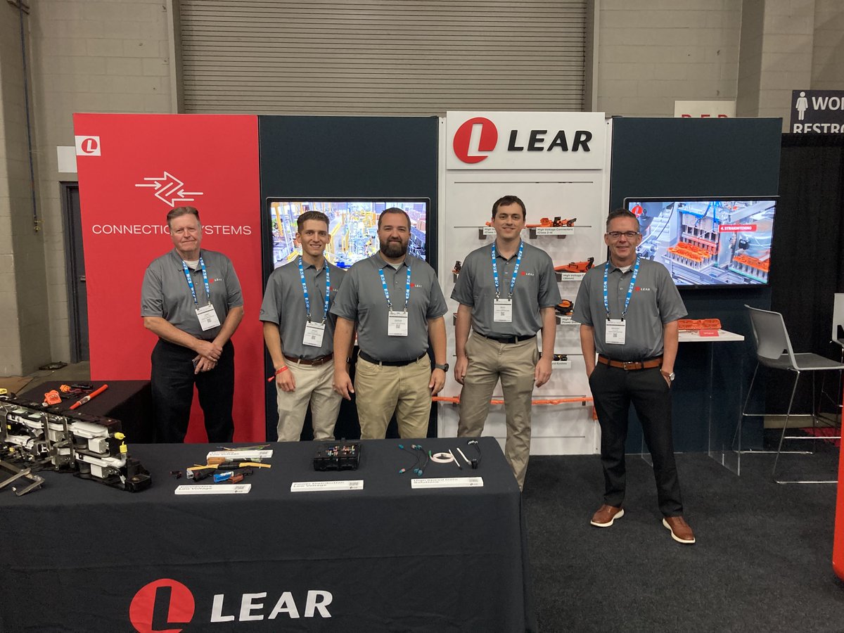 Lear Corporation (@learcorporation) on Twitter photo Thank you for making the <a href="/thebatteryshow/">The Battery Show</a> a success! 🙌 It was a pleasure to showcase Lear’s global battery expertise and cutting-edge E-Systems solutions with all our visitors. Thank you for making the <a href="/thebatteryshow/">The Battery Show</a> a success! 🙌 It was a pleasure to showcase Lear’s global battery expertise and cutting-edge E-Systems solutions with all our visitors.