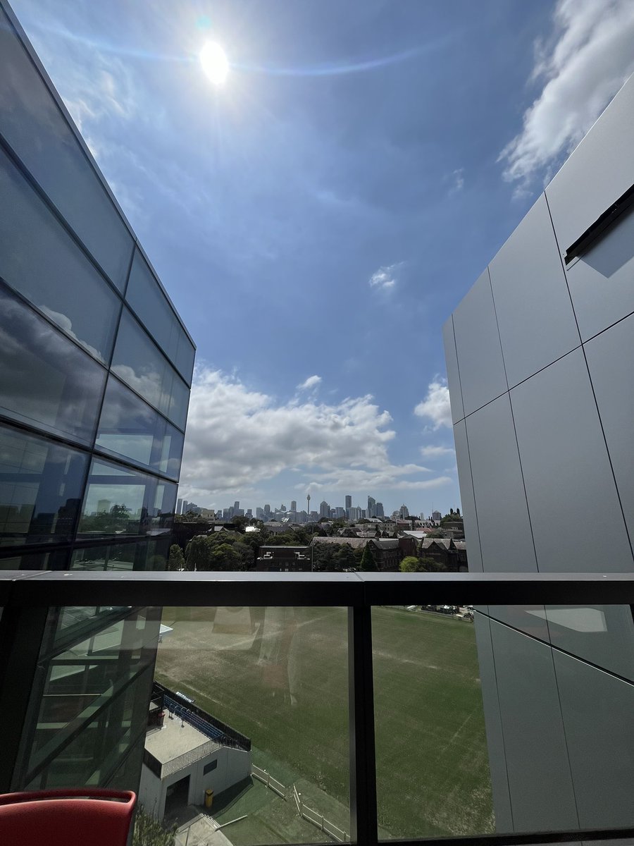 Making use of the CPC 6th floor terrace at lunch time!