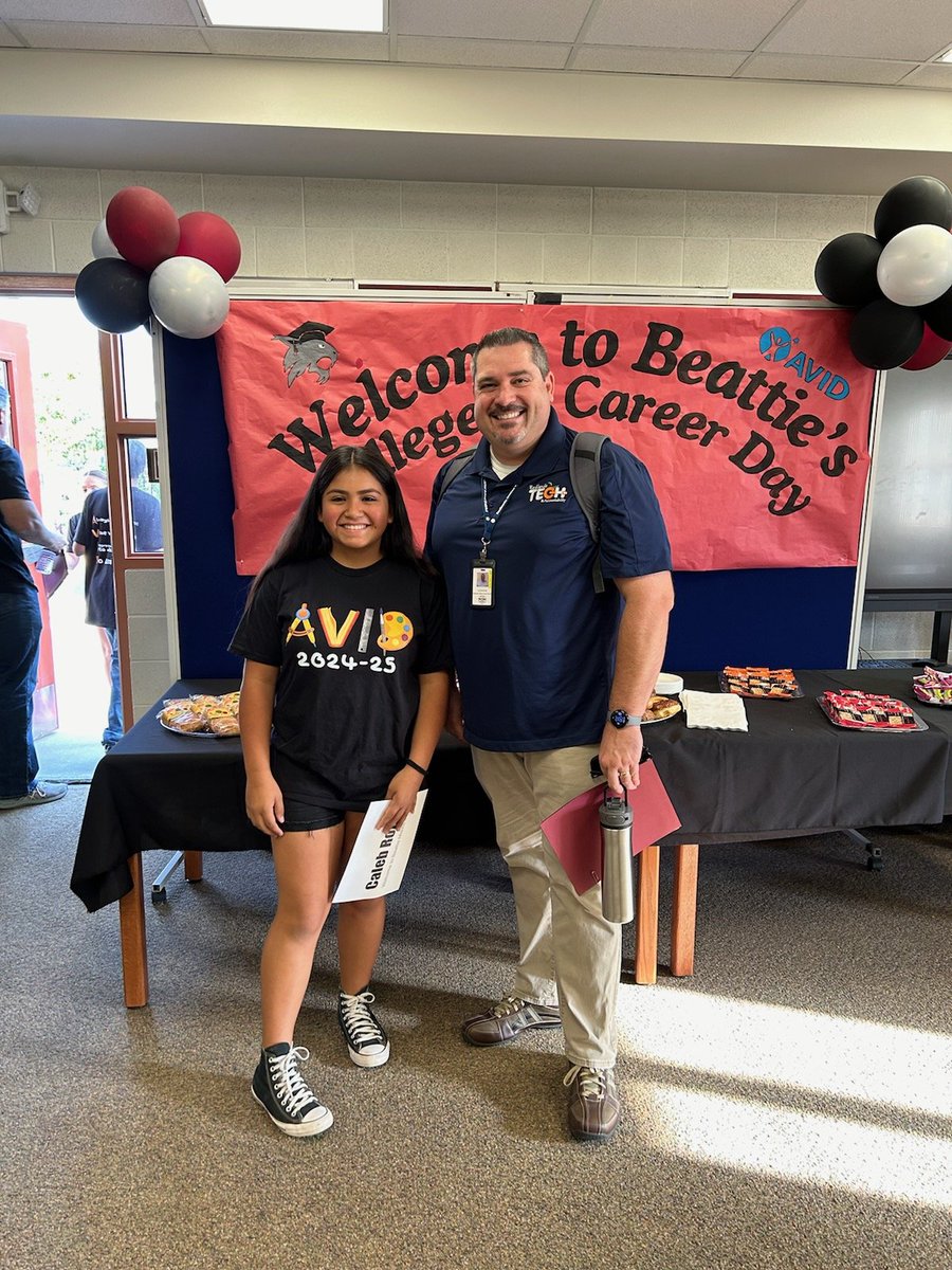 It's college and career week at Beattie Middle School. Thank you to all of the awesome professionals who shared their Monday with our students! #WeareBeattie #ThisisRUSD