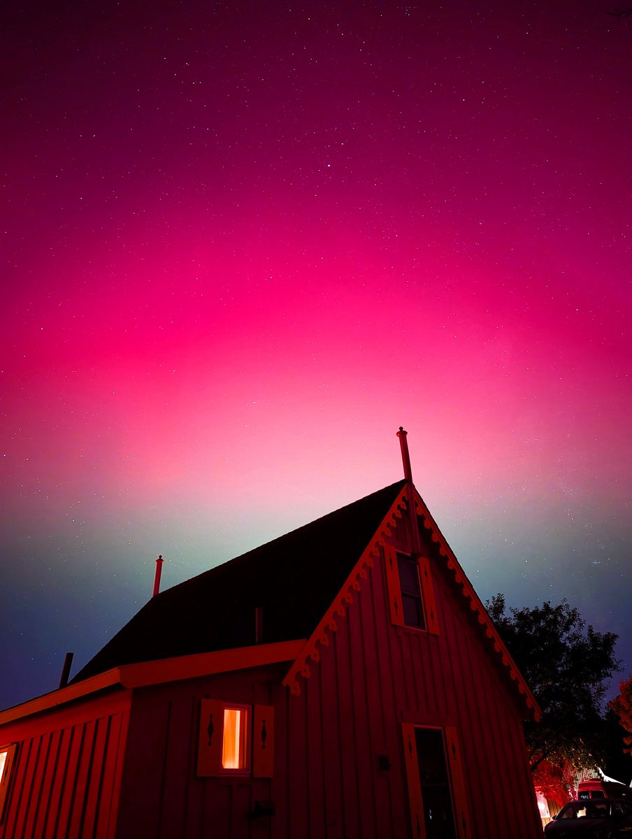 Aurora and my house