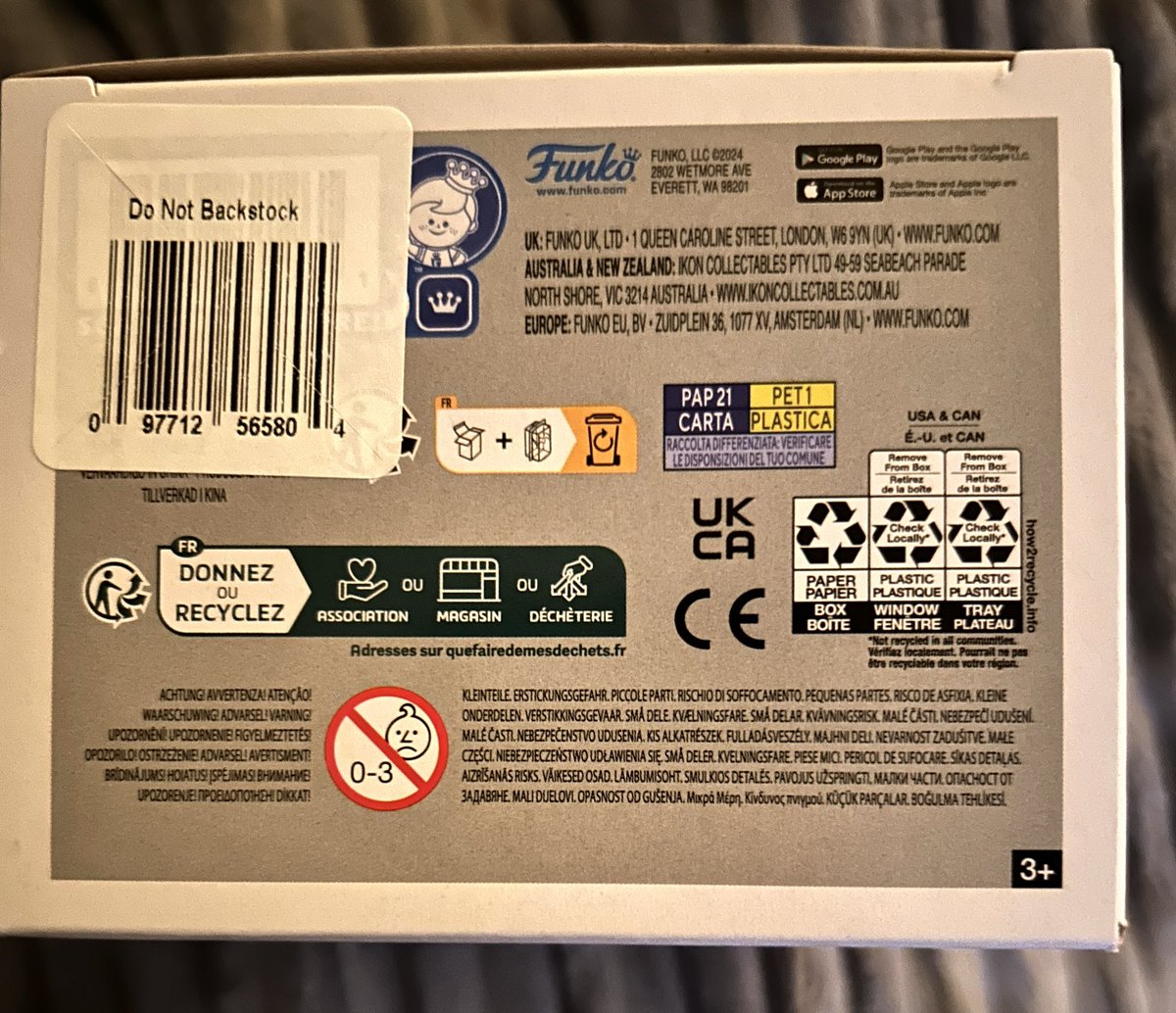 Cynthia49810055's tweet image. Was lucky enough to find the chase today. But noticed that the vendors now are stocking the pops. I asked and they said it’s a test run to have vendors stock the area. Very interested sticker on the bottom too. 
#funko #funkopop #funkobullseye @OriginalFunko