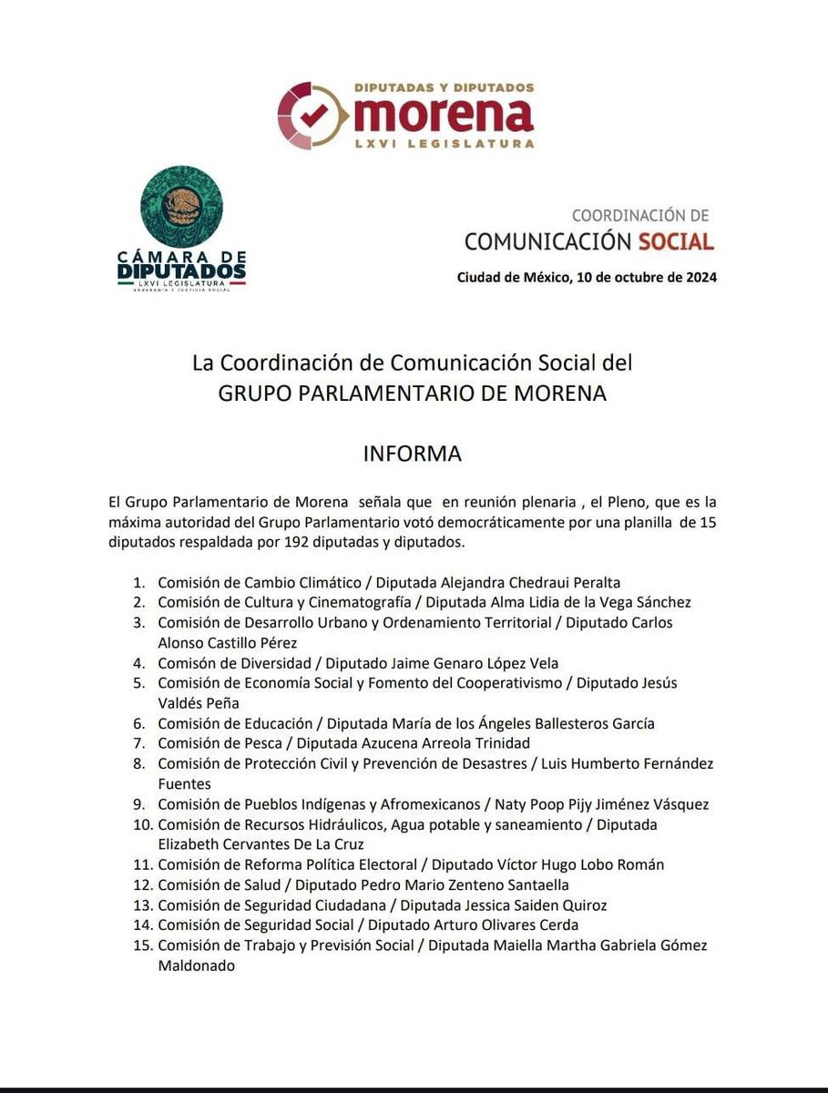 Jaime López Vela🏳️🌈🏳️⚧️ (@jaimelopezvela) on Twitter photo Para dar continuidad a los trabajos de la LXVI legislatura en la <a href="/Mx_Diputados/">H. Cámara de Diputados</a> se votaron y eligieron 15 nuevas comisiones.
Con el voto de 191 integrantes fui electo como presidente de la comisión de diversidad #LGBTIQ+, asumimos con orgullo y dignidad el encargo. Para dar continuidad a los trabajos de la LXVI legislatura en la <a href="/Mx_Diputados/">H. Cámara de Diputados</a> se votaron y eligieron 15 nuevas comisiones.
Con el voto de 191 integrantes fui electo como presidente de la comisión de diversidad #LGBTIQ+, asumimos con orgullo y dignidad el encargo.