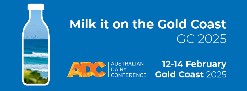 ADC REGISTRATIONS OPEN

Register now ADC 2025 Gold Coast 12-14 February 2025 &amp; join the best in Australian dairy bringing together the latest in dairy knowledge, opinion &amp; innovation.

✨ Register now 🐄 bit.ly/4gVkkhD ✨
#adc25 #ausdairyconf #australiandairy #adc25gc