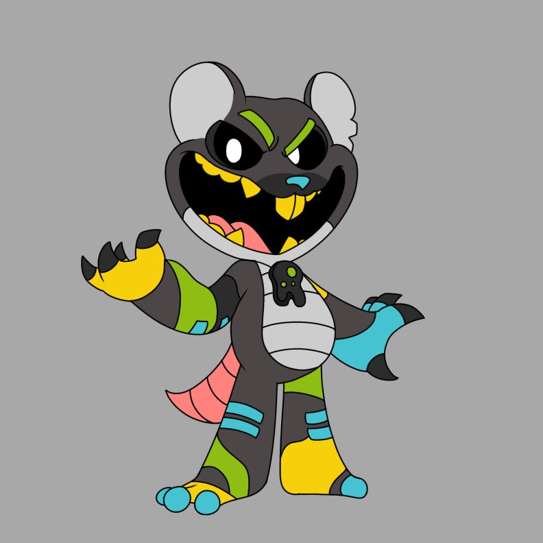 My horrible son, Slop. He looks like that cause of radioactive waste. He’s an asshole and he smells like cabbage