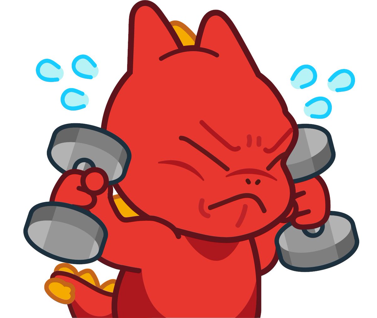 おはようございます🐲

本日は筋曜日、間違えた金曜日ですね！
今日頑張れば週末です♪

This is 最高にかわいいラッキー君置いときますね
#きんようび #MSI #ラッキー https://t.co/bJy9RP8UDB