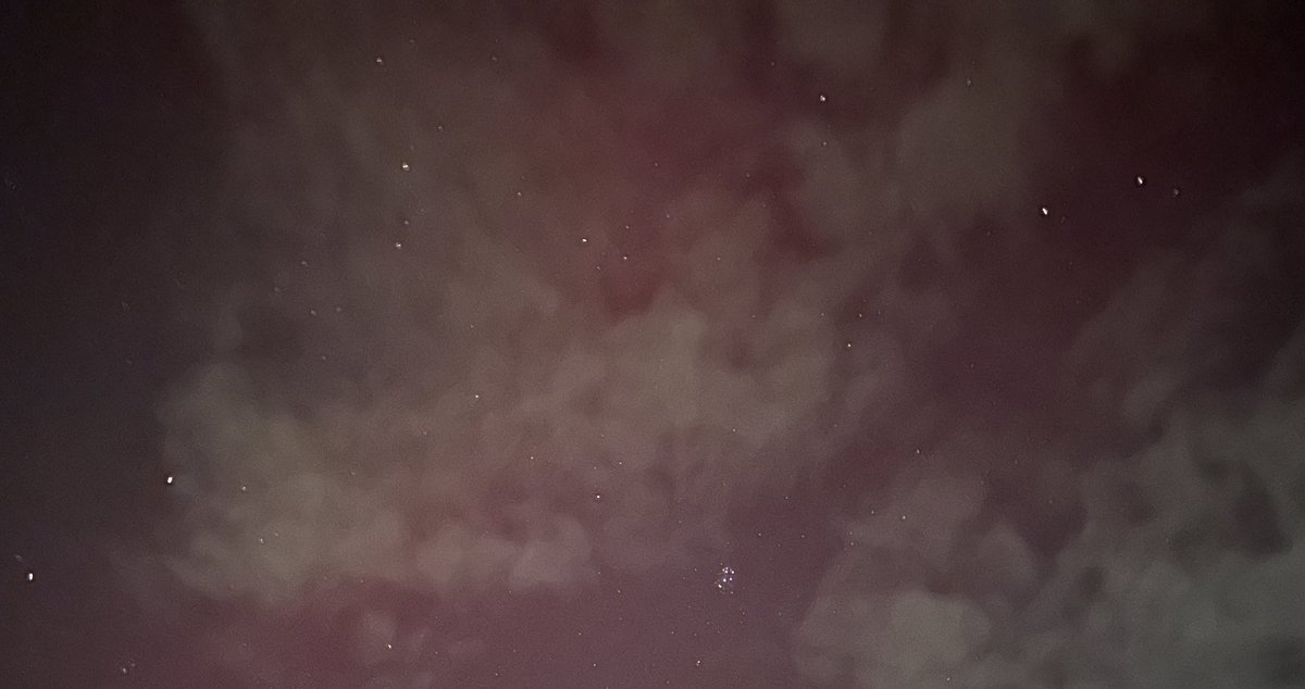 At last! A break in the cloud! #northernlights #Winchester