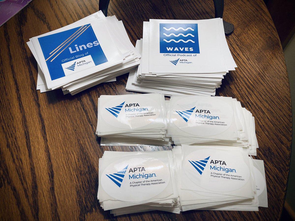Andy Wicks (@wicksab) on Twitter photo Come get some free stickers at the <a href="/APTAMichigan/">APTA Michigan</a> Fall Conference this weekend! Come get some free stickers at the <a href="/APTAMichigan/">APTA Michigan</a> Fall Conference this weekend!
