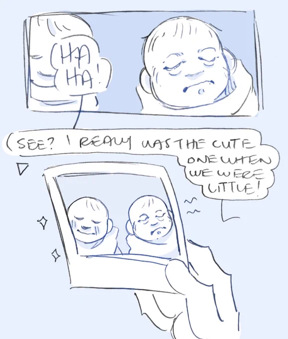 ingo being the ugly baby of the two 