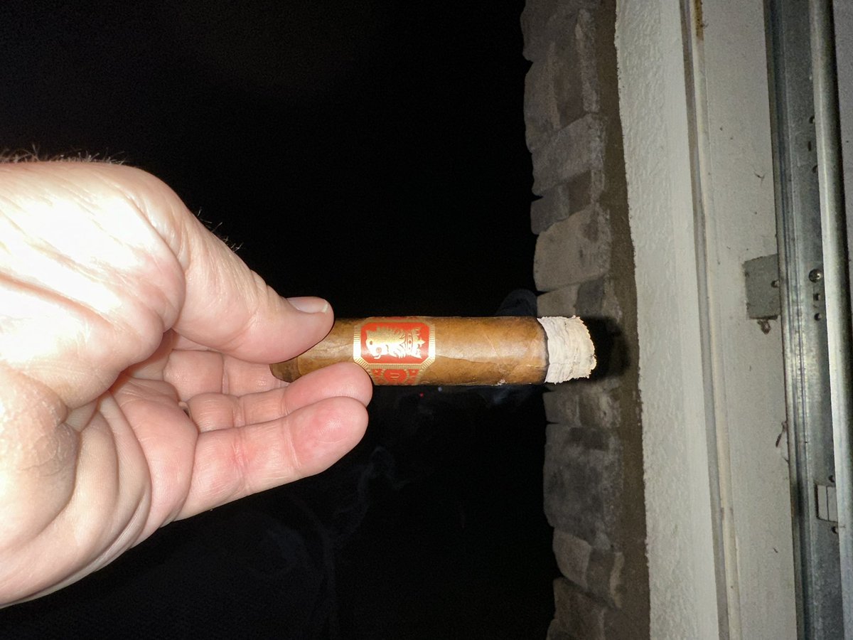 Post hurricane cigar. Power is back, no wind, no rain. Just roofing shingles all over the ground.
