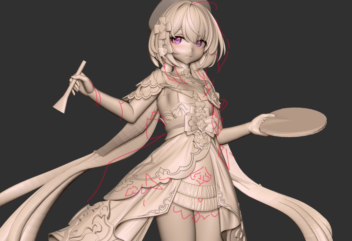 ganami0024's tweet photo. もう2年前のキャラですね..ミホヨさんのキャラクターデザインが難しすぎる!!でもメカ作りはとても楽しかった🤗

#崩壊3rd  
#崩坏3 
#グレーシュ https://t.co/dPv84ZELas
