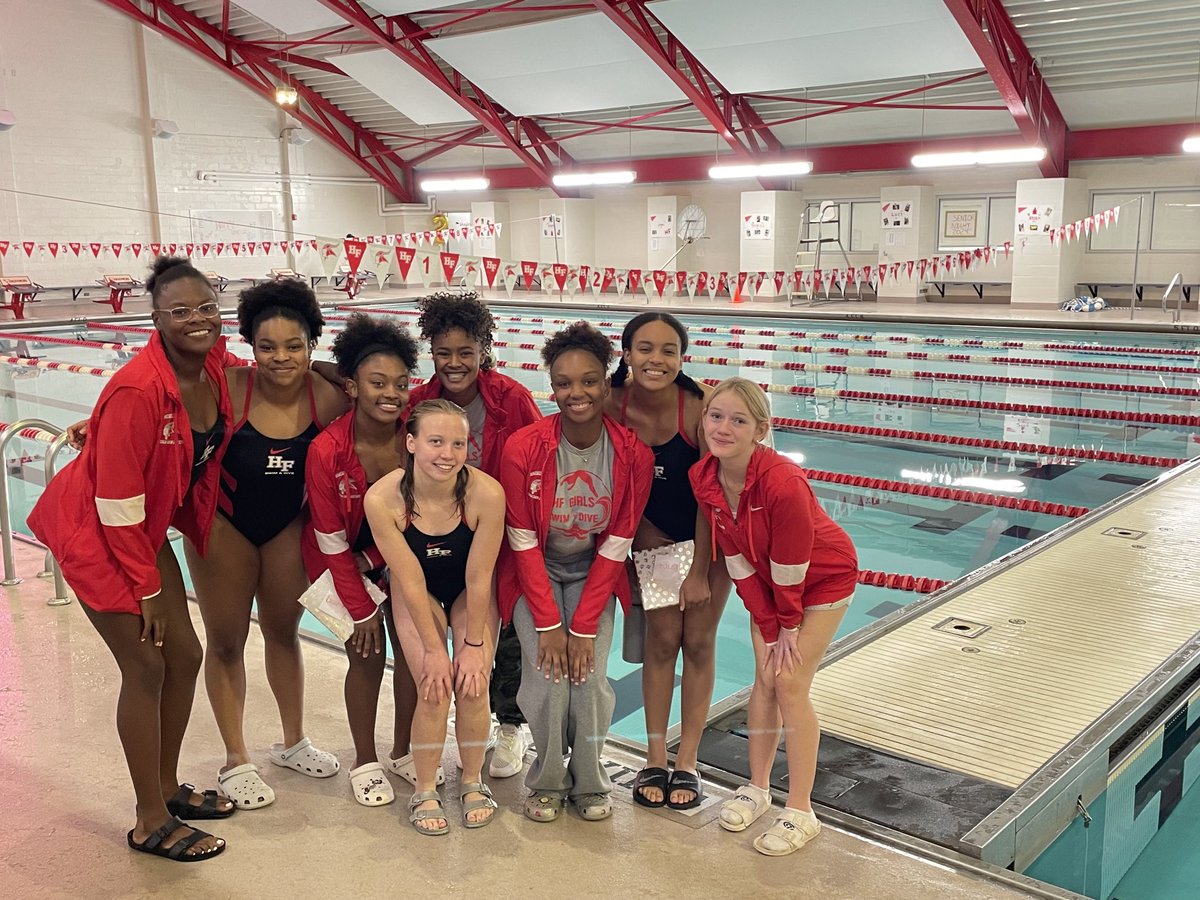 HFHSAthletics's tweet photo. Girls’ Swimming and Diving Senior Night!  Go Vikings!  #WeAreHF ⁦@HFHS59⁩ https://t.co/C27TUG3h7P