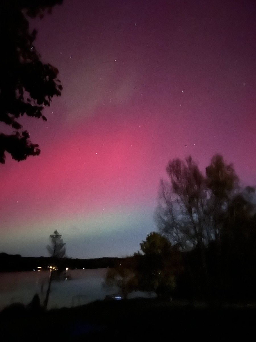 Lots of negative stuff going on between elections and hurricanes! On a lighter side I got to see the Northern Lights from my own backyard for the first time! Check it out!