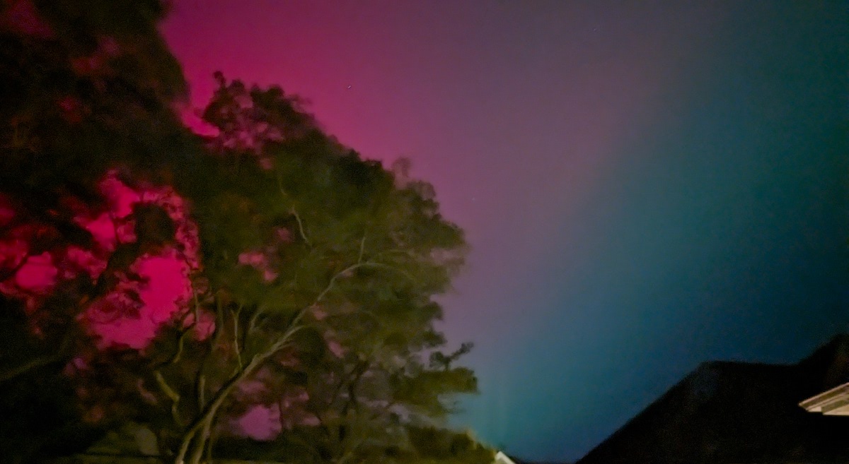 Tonight, over Greenport! #northernlights