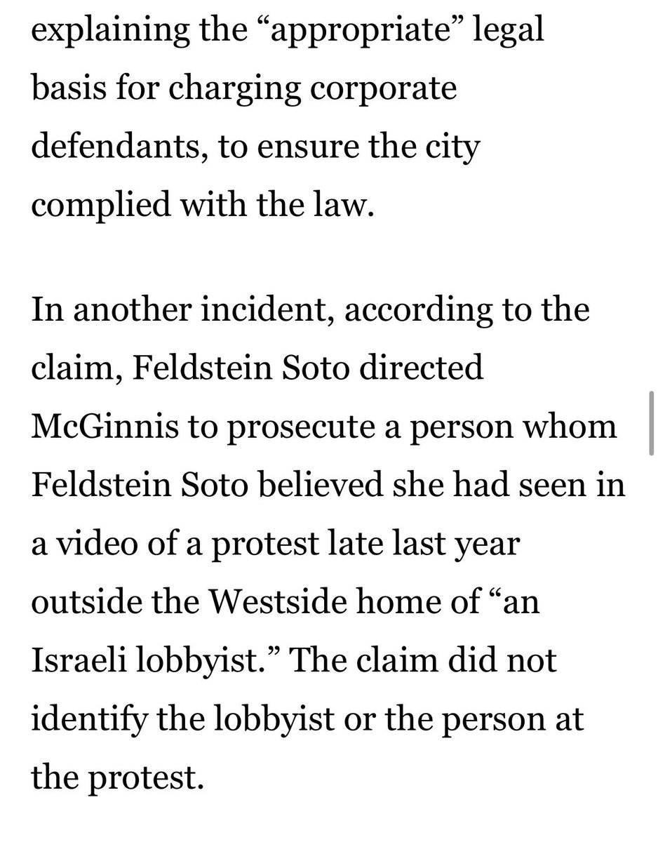 PplsCityCouncil's tweet image. The @CityAttorneyLA wants the city to pay $450K for lawyers relating to a whistleblower claim made against her. Hydee pushed a prosecutor to charge an organizer at the behest of AIPAC. When prosecutor said no, Hydee started spying on her. We shouldn’t pay for Hydee’s corruption!