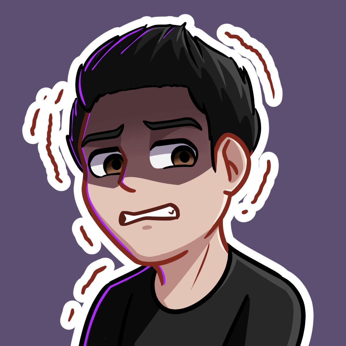 ElProjektRED's tweet photo. Siguiendo con la temática de "Sub x Emote" que estoy teniendo este mes en mi canal de #Twitch, un amigo mío decidió apoyarme y... pues decidí hacerle su #emote referenciando a un sticker que siempre usa en whatsapp... Si, es el @aldebaranbriceno1 al ver el rng de wot ... https://t.co/mY7Ih9TaJW