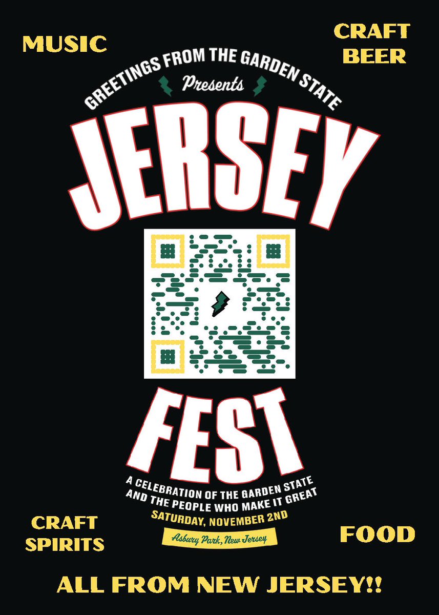 Jersey Fest is coming to the Wonder Bar in Asbury Park on Saturday, November 2nd! 

⭐️Featuring Dentist, Christian Sparacio  and the Yellowbrooks, and The Hard Maybes. 

⚡️Be there and let’s Keep New Jersey Loud! ⚡️

TICKETS greetingsfromthegardenstate.com/jerseyfest
