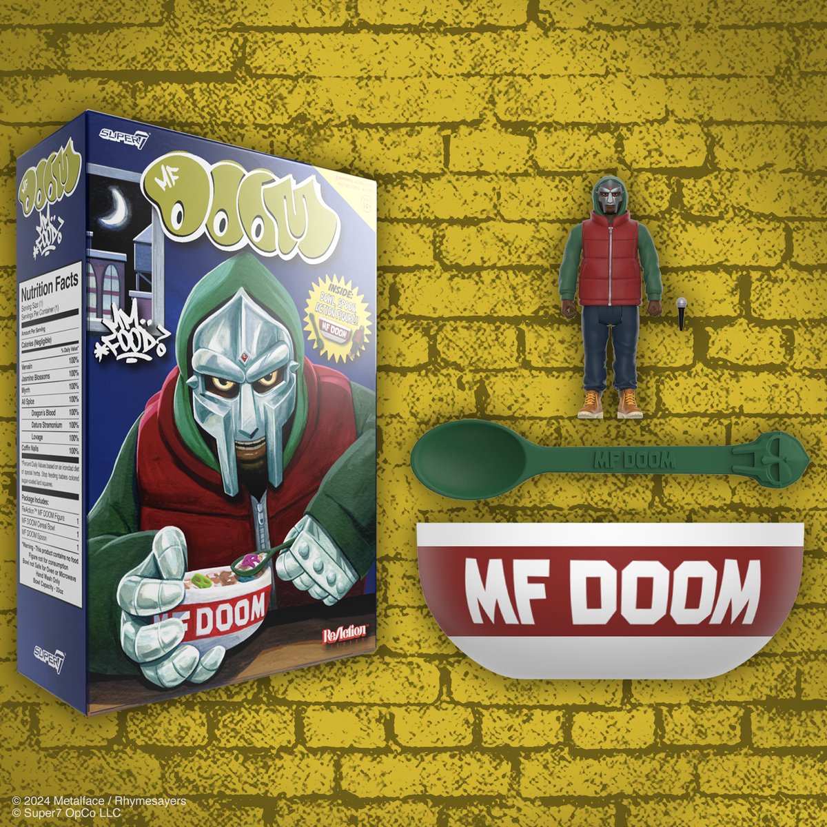 前回瞬く間に世界中で完売した「MF Doom」のリアクションフィギュア第