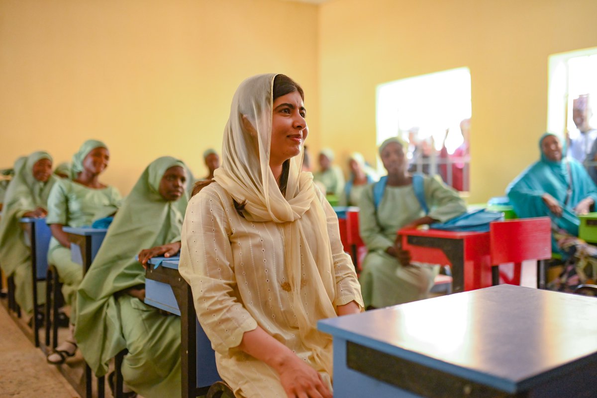 Malala Fund tweet media