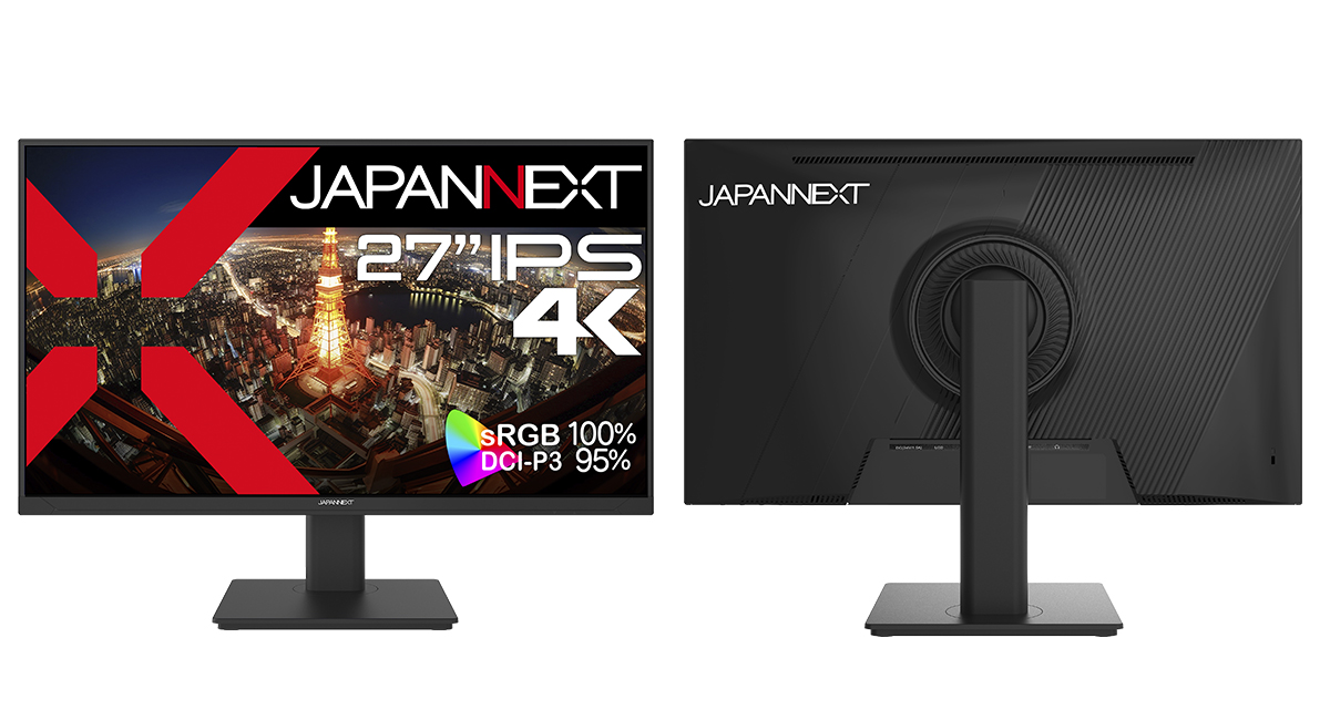 JN-i2710U 27インチ 4K IPSモニター Amazon.co.jp限定】JAPANNEXT 27インチ IPSパネル搭載 4K(3840x2160
