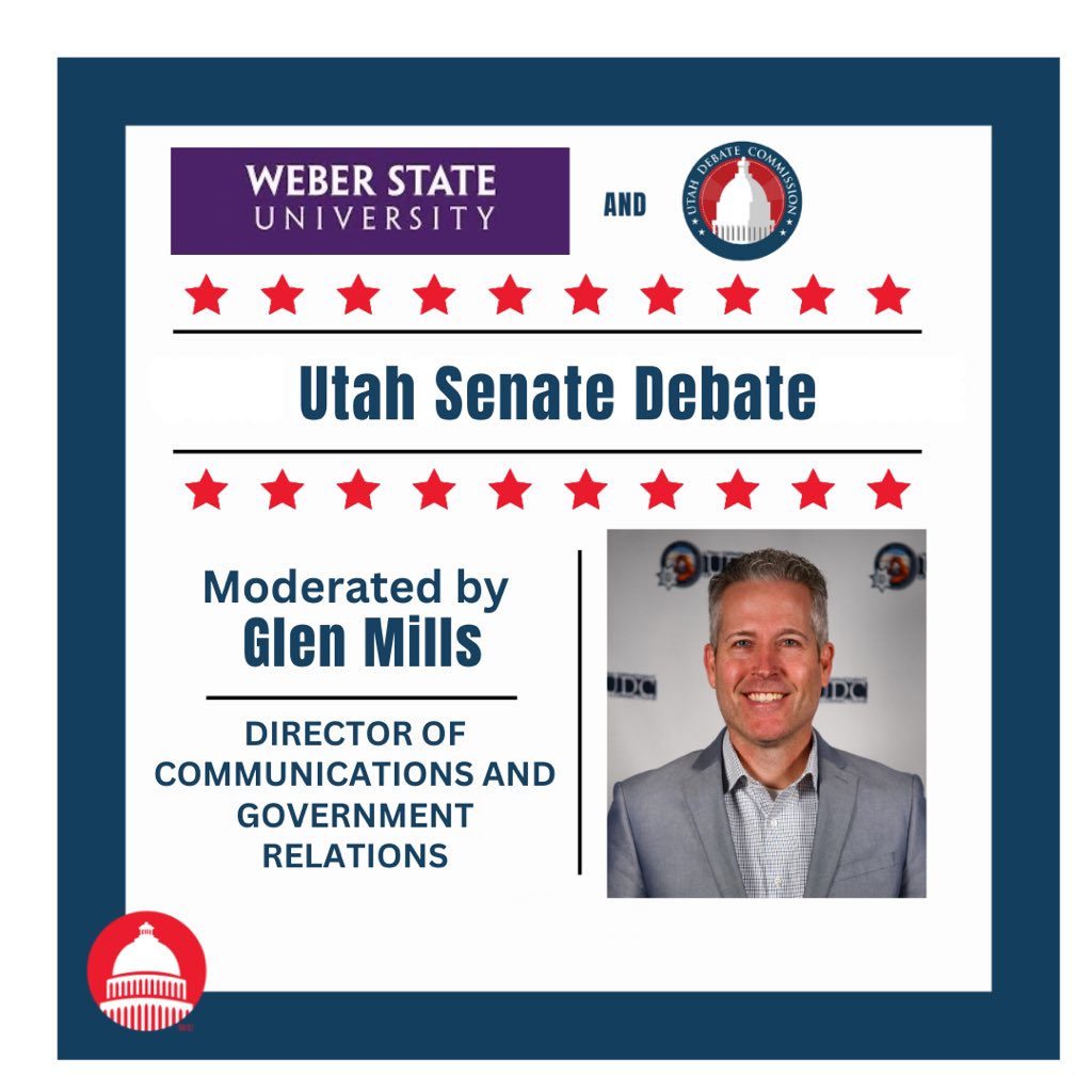 Utah Debate Commission tweet media