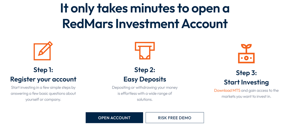 FreddieXia986's tweet photo. It only takes minutes to open a RedMars Investment Account. Now, discover why investors from all over the world.
https://t.co/qmaZfiTo0A
#Standardaccount #VIPaccount #PrimeAccount
#brokerreview #forextrader #fxinvestor #financefreedom #tradeacademy #MarketInsights #CFD #CySEC https://t.co/afgfyk0XDQ