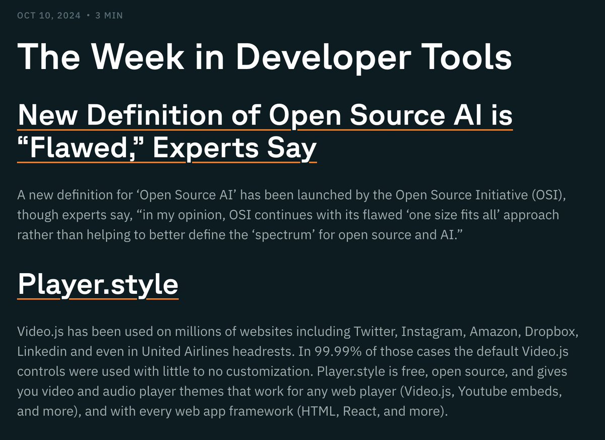 Heavybit (@heavybit) on Twitter photo This week's #DevToolsDigest includes news and resources from <a href="/rhein_wein/">Laura Tacho 🌮</a>, <a href="/DevRelAgency/">DevRel.Agency</a>, and more. heavybit.com/devtoolsdigest… This week's #DevToolsDigest includes news and resources from <a href="/rhein_wein/">Laura Tacho 🌮</a>, <a href="/DevRelAgency/">DevRel.Agency</a>, and more. heavybit.com/devtoolsdigest…