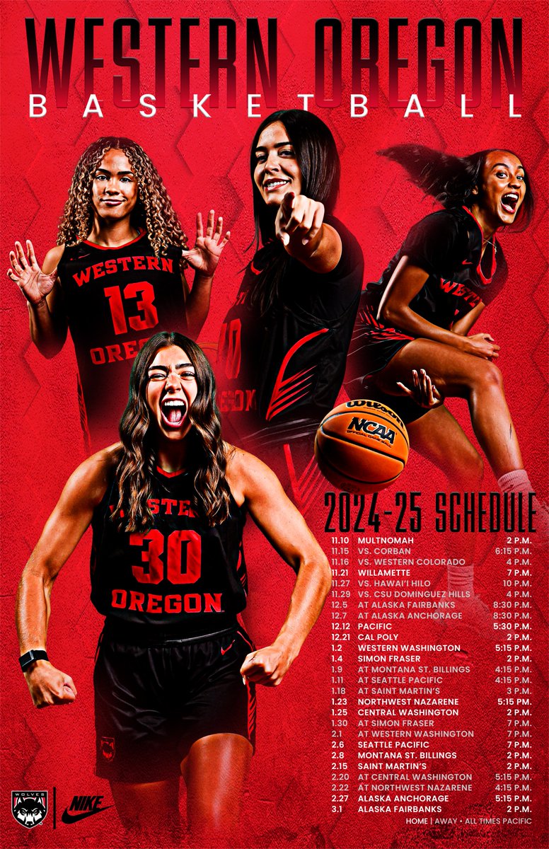 🚨 HOOP &amp; HOWL: A day away

Catch a FREE sneak peek at the WOU basketball teams at Hoop &amp; Howl 8 p.m. Friday at New PE.
- 3-point, dunk &amp; fan contests
- Short scrimmages
- Discounted concessions &amp; more!

You can also pick up this year's free schedule posters at the event!
