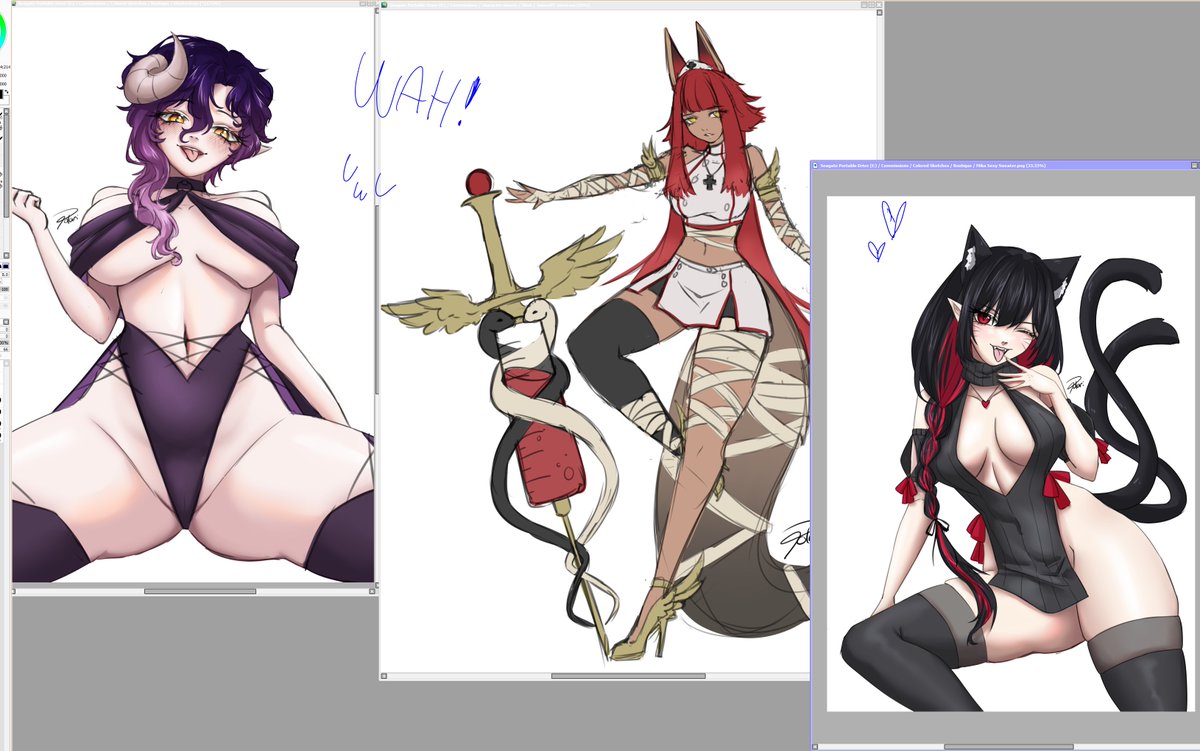 PotariVT's tweet photo. thank for strem today got a lotta work doneโจ
#potasketch https://t.co/Q0gRKqNqdN