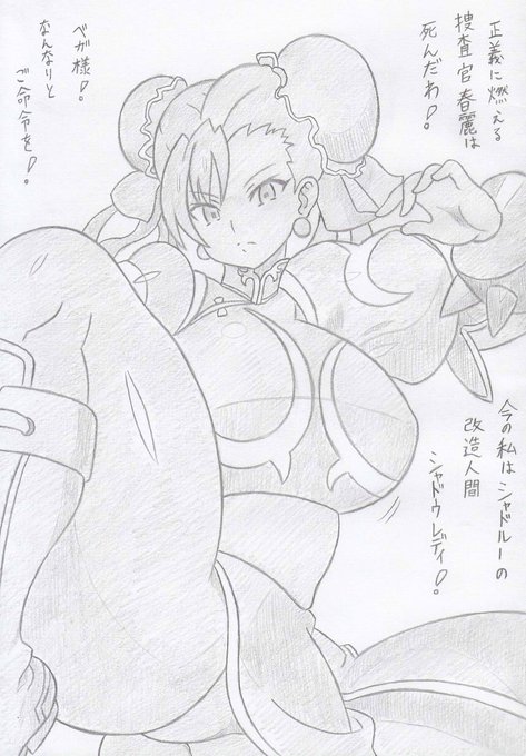 ストリートファイターよりシャドウレディ春麗 