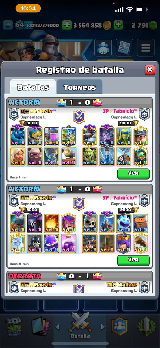 Vs Brasil <a href="/CR_Supremacy/">Supremacy League</a> 2-1 Koth 2-0 duels 🇳🇮💫🔥