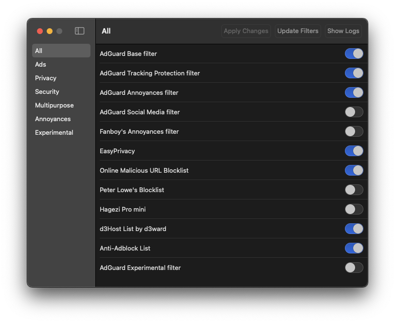 免费开源的 Safari 广告拦截器 wBlock - 可以阻止跟踪器、恶意软件和 YouTube 广告。

与 AdGuard for safari 扩展有何不同？
在内存及能源消耗方面表现得更加优秀，同时不会出现内存泄漏或随机延迟的问题。此外，不会数据收集或者账户注册，支持原生的 SwiftUI 界面。

github.com/0xCUB3/wBlock