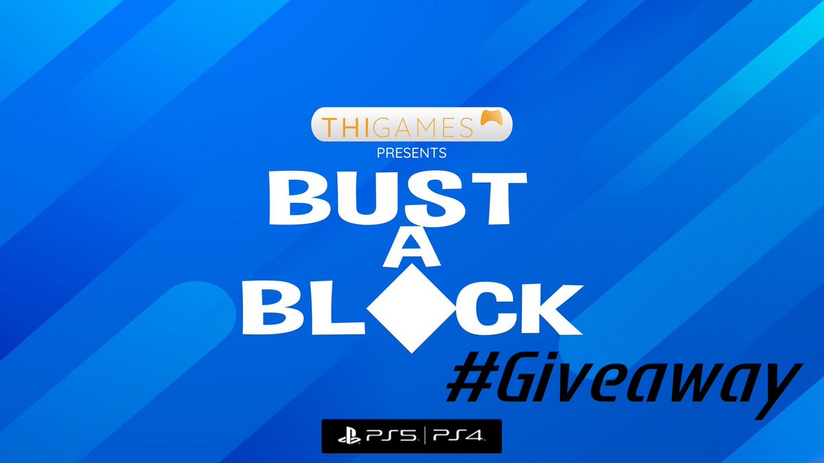 🏆 #Giveaway 🏆

I have 5 EU 🇪🇺 codes to give away for:
"Bust A Block" PS4|PS5 Cross-Buy!

🔁Repost
🔤Tag a friend
⏩Follow me &amp; <a href="/ThiGames_DE/">ThiGames</a>

Good luck to everyone! 🍀
Giveaway ends 10/13

#ThiGames #PlayStationTrophy #PS5Share #TrophyHunter #EasyPlatinum #PS4 #PS5