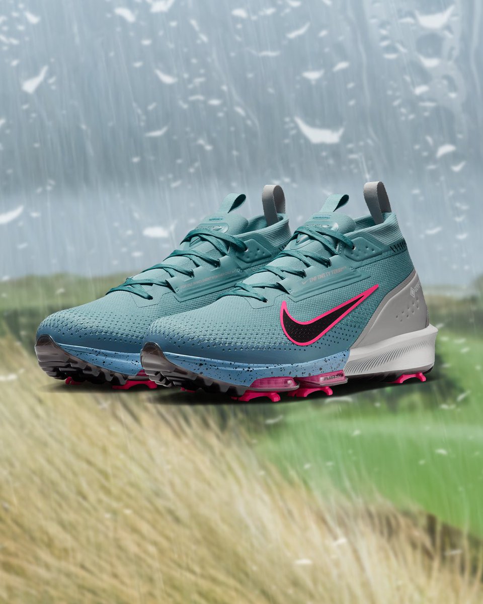 TRENDYGOLF's tweet photo. Nike Infinity Tour 2 GORE-TEX golf shoes ⛳️! Featuring waterproof upper, extra spikes for unbeatable grip, and updated Air Zoom tech for maximum comfort, these shoes are built to elevate your game.
https://t.co/jQd6vWVosD
#GolfLife #NikeGolf #InfinityTour #GoreTex https://t.co/Cw3M4kfdYy