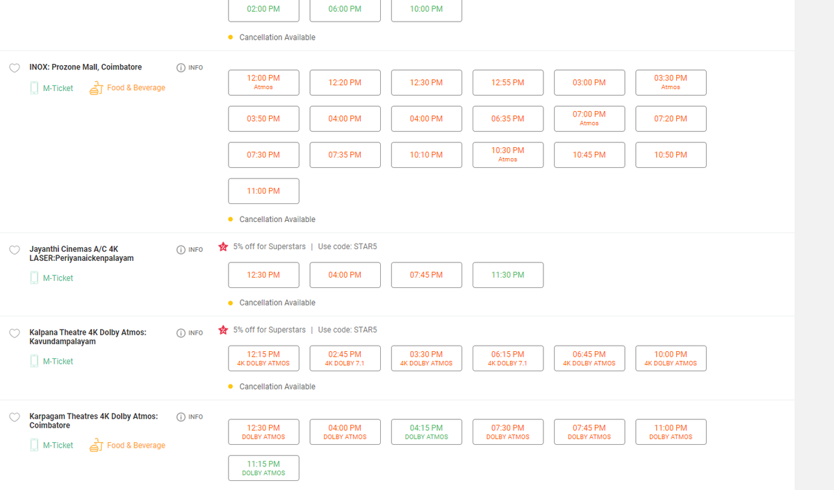 Saravanan_957's tweet photo. #Vettaiyan  Day 2 Coimbatore Bookings on Rampage 😍🔥
Fake reviews will not affected the movie not even 1% 
Feeling sad for those 🐦‍⬛🐦‍⬛🐦‍⬛🐦‍⬛🐦‍⬛ who spent whole day to spread fake reviews 😂🤣🤣
#VettaiyanTheHunter #Rajinikant #superstar https://t.co/x5sogrMzlD