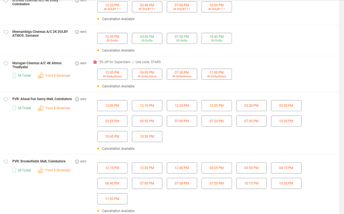 Saravanan_957's tweet photo. #Vettaiyan  Day 2 Coimbatore Bookings on Rampage 😍🔥
Fake reviews will not affected the movie not even 1% 
Feeling sad for those 🐦‍⬛🐦‍⬛🐦‍⬛🐦‍⬛🐦‍⬛ who spent whole day to spread fake reviews 😂🤣🤣
#VettaiyanTheHunter #Rajinikant #superstar https://t.co/x5sogrMzlD