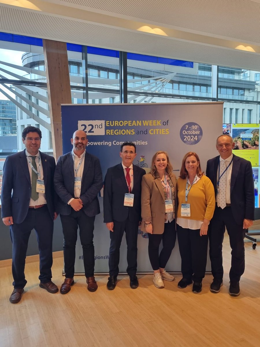 El diputat de Projectes Europeus, @valepinolara, participa a les jornades temàtiques de la Setmana Europea de les Regions i a les trobades de <a href="/Partenalia/">Partenalia</a>  -xarxa d’administracions locals intermèdies per a la cooperació territorial d’Europa-, de la qual la <a href="/Dipta_cat/">Diputació de Tarragona</a> n'és membre🇪🇺