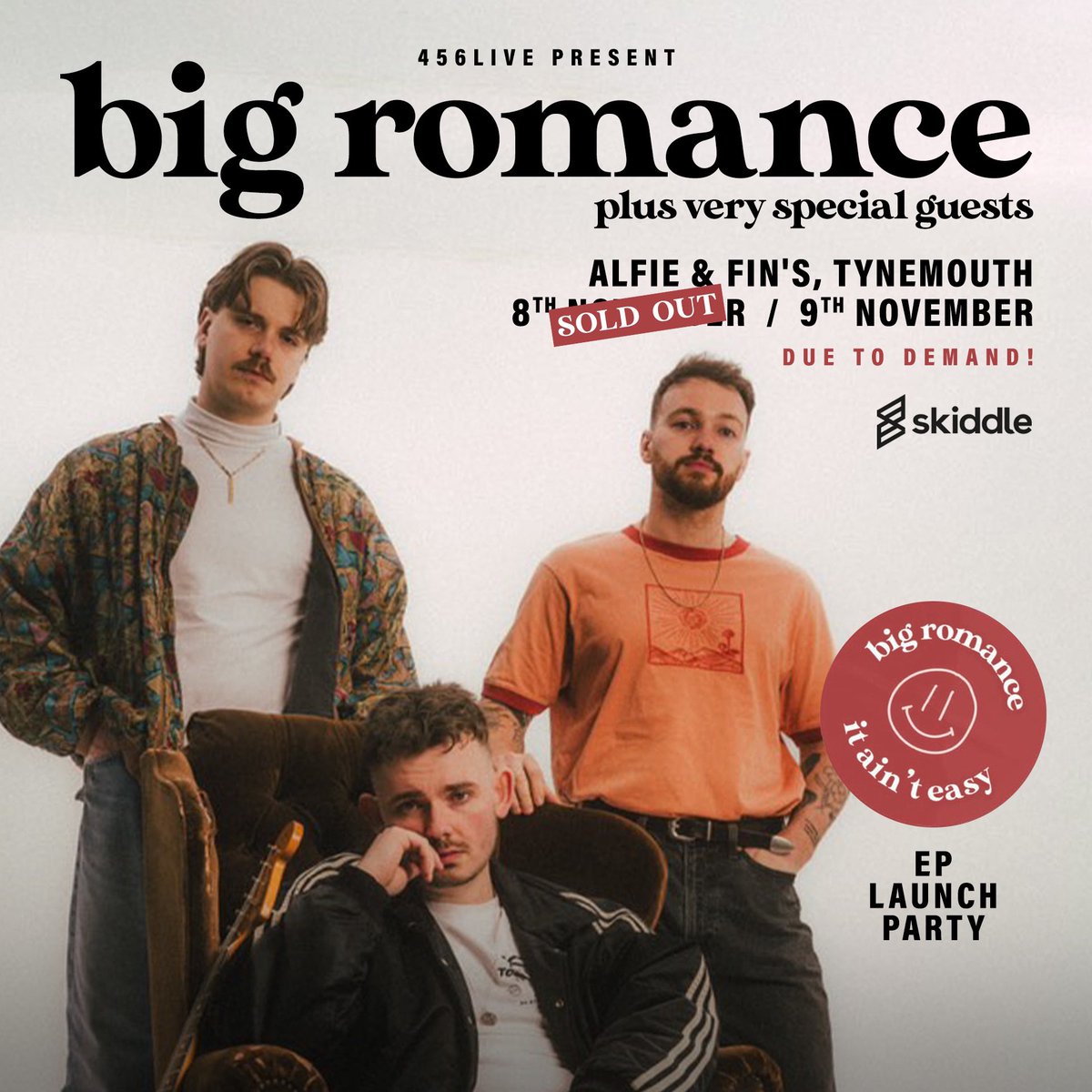 Final tickets on sale 11am 🚀

bigromance.co.uk