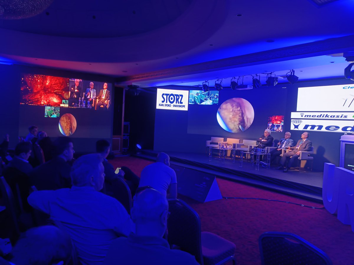 Live Percutaneous Nephrolithotomy with <a href="/ahoztr/">Prof.Dr.Ahmet Öztürk</a> using <a href="/KARLSTORZUK/">KARL STORZ - UK</a> technology! A showcase of skill and innovation in kidney stone treatment.  #URAI24 #PCNL #UrologyRevolution
