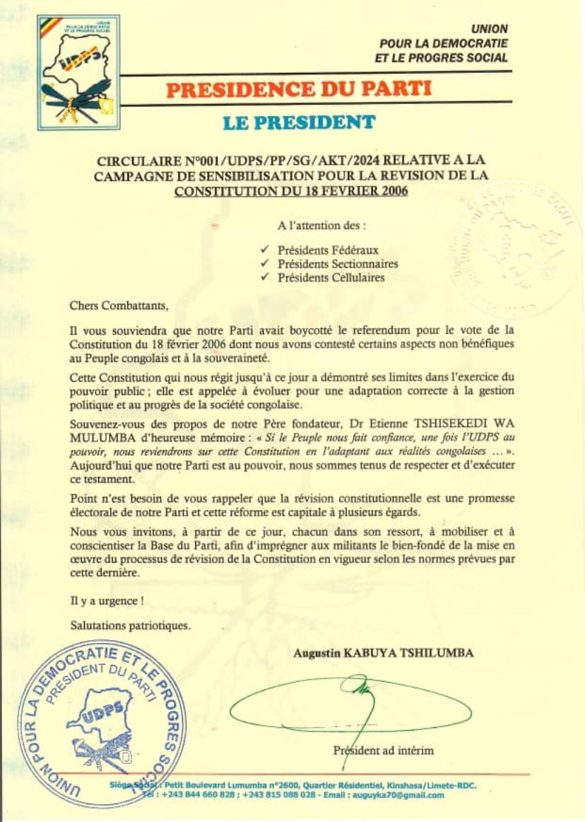 Acquitator81C's tweet photo. Cher grand frère @AugustinKabuyaT , je t’invite, publiquement sur le plateau de votre choix, pour un débat contradictoire autour de ce testament qui n’a pour unique option que la révision constitutionnelle. Je reste disponible jusqu’à mardi 15 oct 2024. Excellent week-end https://t.co/bczIVxQB7M