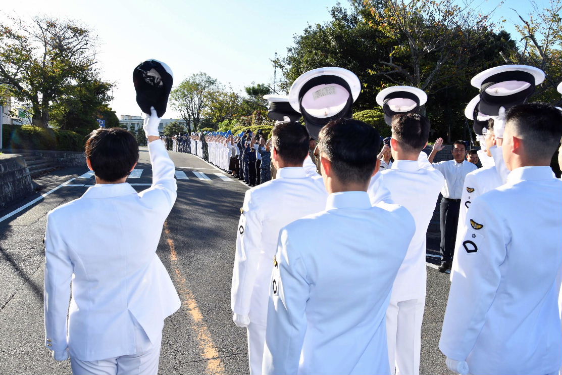 海上自衛隊 #小月航空基地 において第75期 ＃航空学生 のうち回転翼