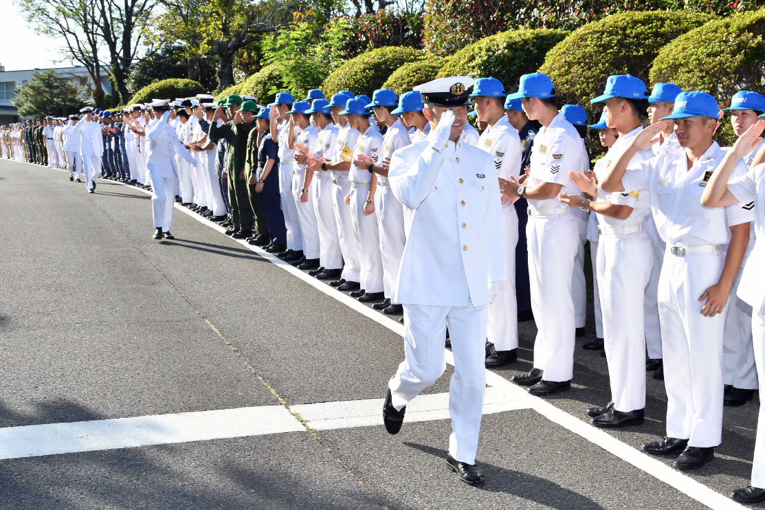 海上自衛隊 #小月航空基地 において第75期 ＃航空学生 のうち回転翼